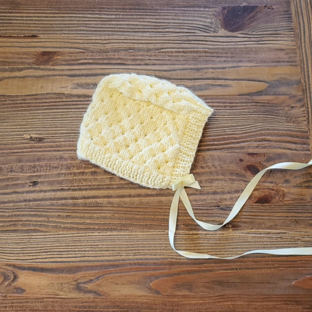 Handmade Baby Bonnet